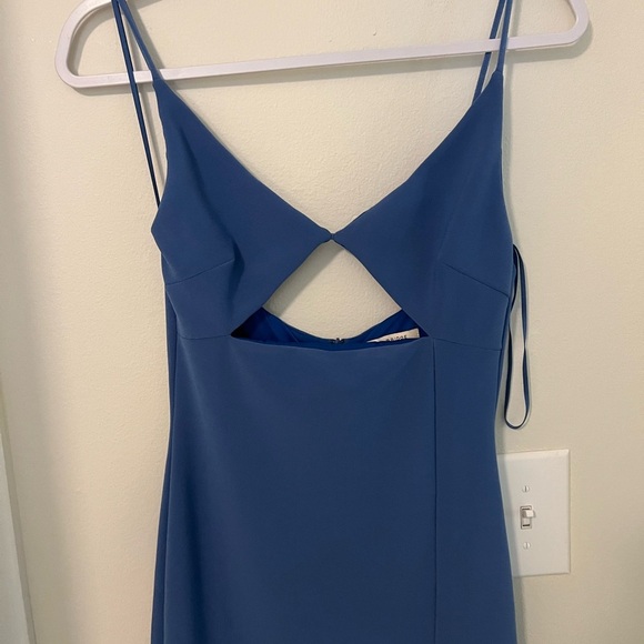 Bec + Bridge Josette Cut Out Midi Dress| $260 | French Blue | Size 6 medium - Picture 7 of 9